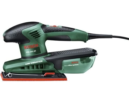 Bosch PSS 250 AE Vlakschuurmachine In Koffer - 250W - 93 X 185mm - 0603340200 4 Bosch PSS 250 AE Vlakschuurmachine In Koffer - 250W - 93 X 185mm - 0603340200 - Afbeelding 2