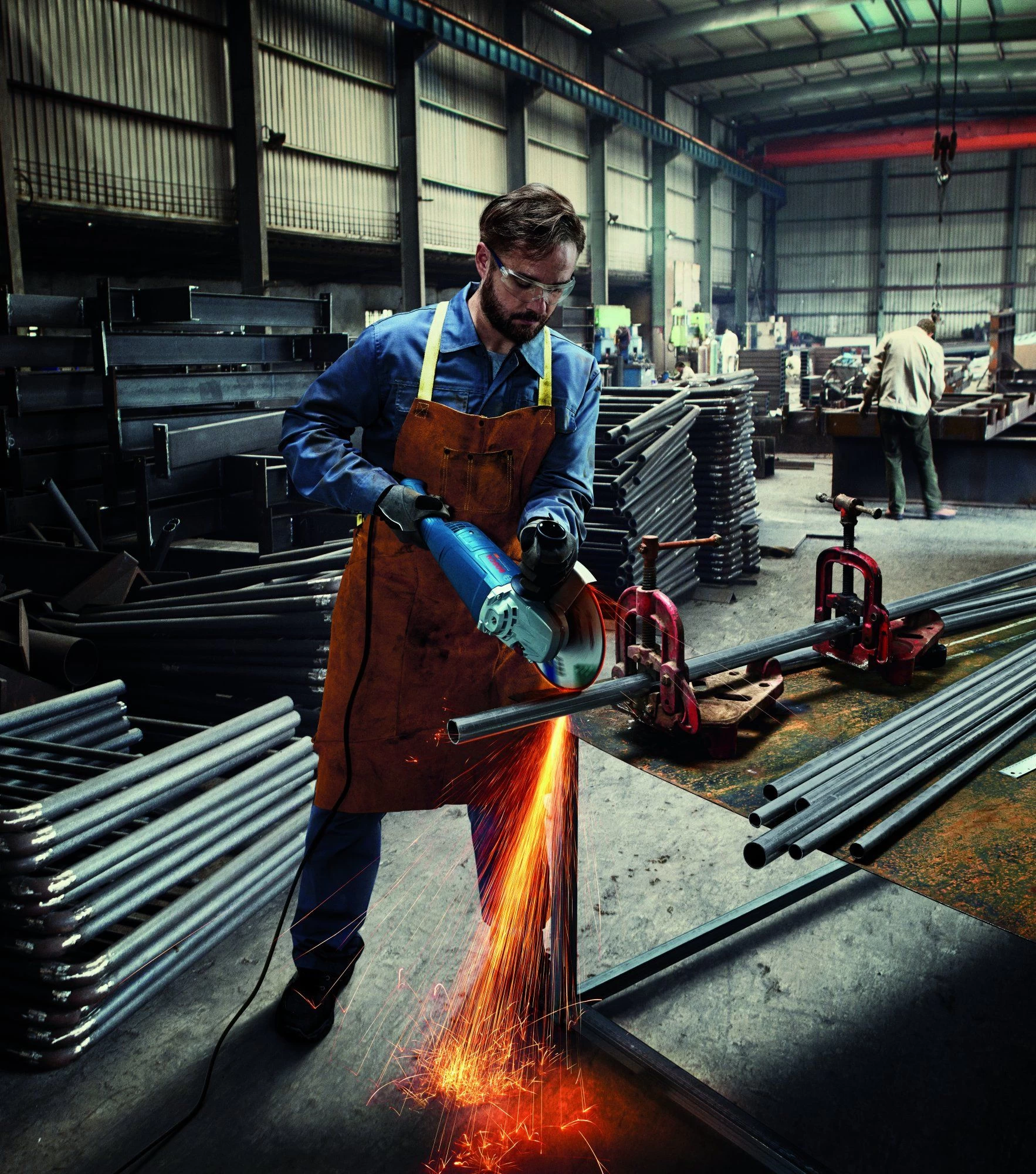 Bosch GWS 22-230 J + GWS 1000 + GWS 750 Haakse Slijpmachine 6 Bosch GWS 22-230 J + GWS 1000 + GWS 750 Haakse Slijpmachine - Afbeelding 4