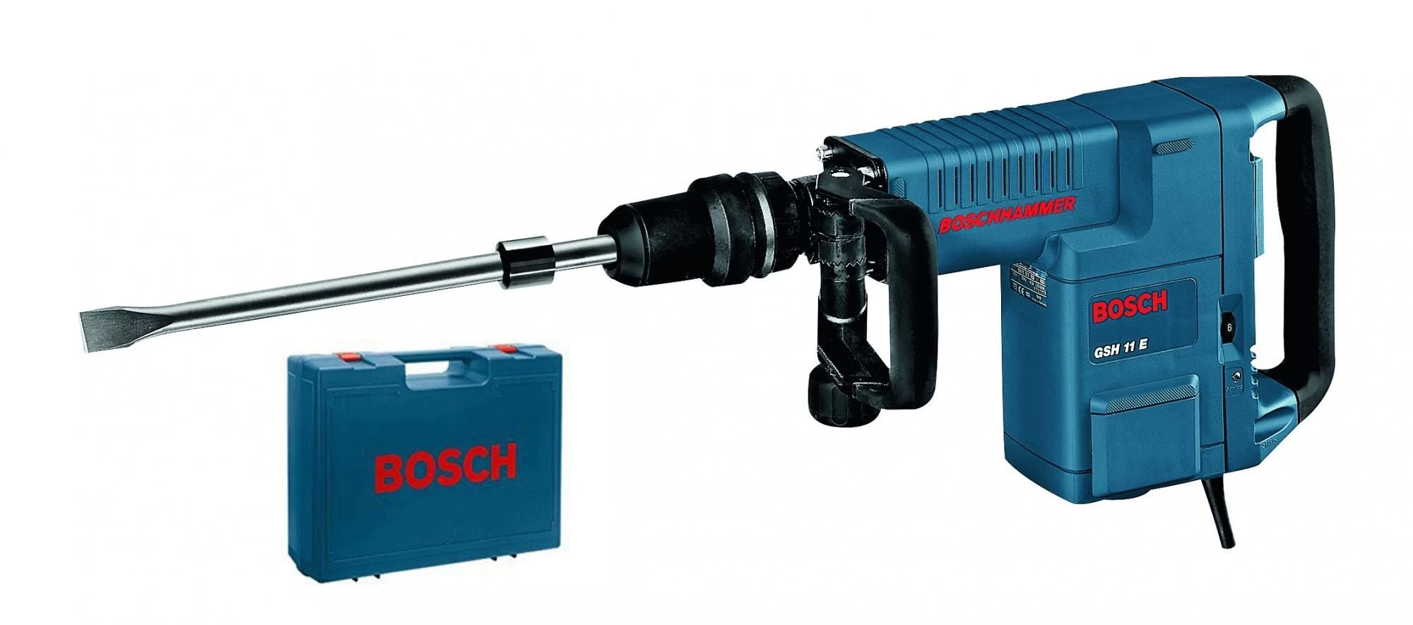 Bosch GSH 11 E SDS-max Breekhamer In Koffer - 1500W - 16,8J - 0611316703 3 Bosch GSH 11 E SDS-max Breekhamer In Koffer - 1500W - 16,8J - 0611316703