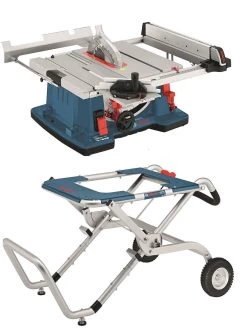 Bosch GTS 10 XC Zaagtafel Met Verrijdbare Transport- En Werktafel (GTA 60 W) - 2100W - 254 X 30mm - 0615990CX3