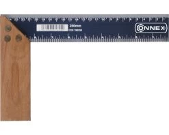 CONNEX Winkelhaak 250 Mm Met Houten Aanslag