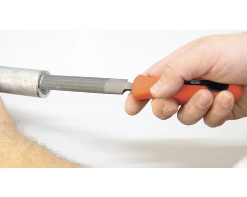 CONNEX Vijl Halfrond Halfzoet Met Hecht, 200 Mm 4 CONNEX Vijl Halfrond Halfzoet Met Hecht, 200 Mm - Afbeelding 2