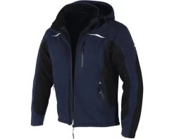 HAMMER WORKWEAR Softshell Winterjack Blauw/zwart Maat XXXL