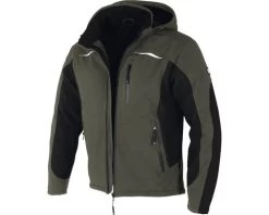 HAMMER WORKWEAR Softshell Winterjack Olijfgroen/zwart Maat XXXL
