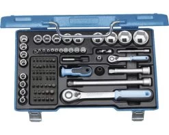 GEDORE Dopsleutelset 19 V20U-20 1/4" + 1/2", 81-delig