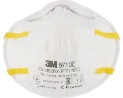 3M Fijnstofmasker Voor Handschuren 8710E, 20 Stuks