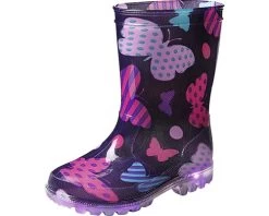 GEVAVI Kinderlaars Mila Met LED-verlichting Paars Maat 21