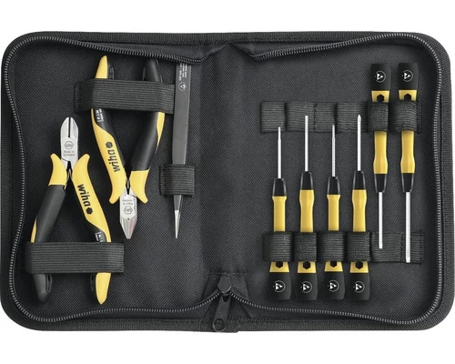 WIHA Gereedschapset ESD In Tas, 9-delig 3 WIHA Gereedschapset ESD In Tas, 9-delig