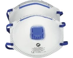 Fijnstofmasker Met Uitademventiel, 2 Stuks