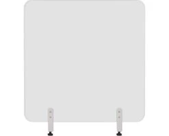 BI-OFFICE Hygiënische Scheidingswand Zonder Lijst 90x90 Cm