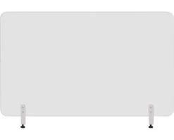 BI-OFFICE Hygiënische Scheidingswand Zonder Lijst 120x90 Cm