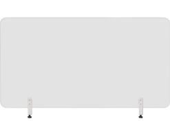 BI-OFFICE Hygiënische Scheidingswand Zonder Lijst 140x90 Cm