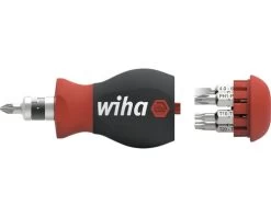 WIHA Schroevendraaier Stubby Met Bitmagazijn