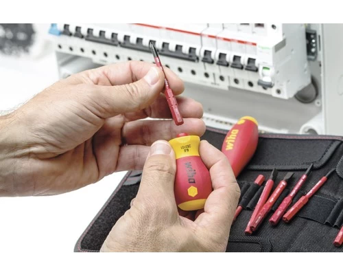 WIHA Schroevendraaier Stubby Electric SlimVario Met Bithouderset, 4-delig 8 WIHA Schroevendraaier Stubby Electric SlimVario Met Bithouderset, 4-delig - Afbeelding 6