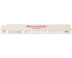 MAURERLOB Duimstok Kunststof 200 Cm