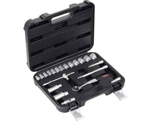 MEISTER Dopsleutelset 3/8", 21-delig 3 MEISTER Dopsleutelset 3/8", 21-delig