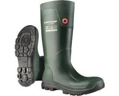 DUNLOP Veiligheidslaars FieldPRO Purofort S5 Groen Maat 35