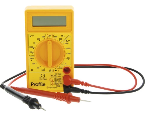PROFILE Multimeter Digitaal 3 PROFILE Multimeter Digitaal