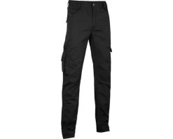 4WORK Werkbroek Cadiz Zwart Maat 42