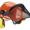 LEIPOLD + DÖHLE Bosbouwhelm Met Gehoorbescherming Oranje