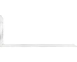 CONNEX Winkelhaak 800x325 Mm RVS Met Aftekengaten