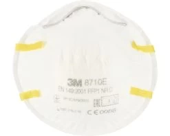 3M Fijnstofmasker Voor Handschuren 8710E, 3 Stuks