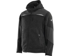 HAMMER WORKWEAR Gebreid Jack Zwart Maat M