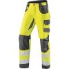 KÜBLER Reflectiq Zomerwerkbroek Geel/antraciet Maat 102