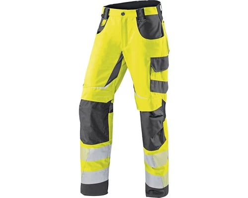 KÜBLER Reflectiq Zomerwerkbroek Geel/antraciet Maat 102 3 KÜBLER Reflectiq Zomerwerkbroek Geel/antraciet Maat 102