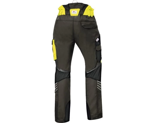 KÜBLER Forest Zaagbroek Groen/geel Maat S (binnenbeenlengte 78) 4 KÜBLER Forest Zaagbroek Groen/geel Maat S (binnenbeenlengte 78) - Afbeelding 2