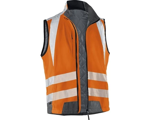 KÜBLER Reflectiq Bodywarmer Oranje/antraciet Maat XS 3 KÜBLER Reflectiq Bodywarmer Oranje/antraciet Maat XS