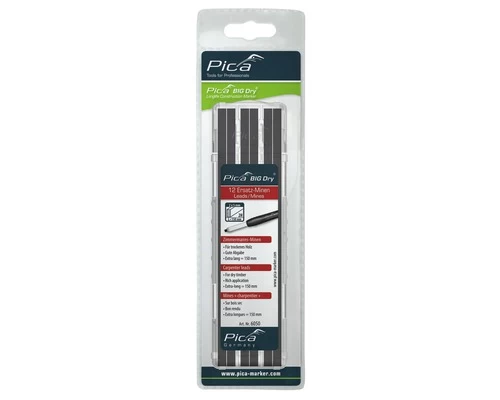 PICA 6050 Big Dry Navulling Carpenter 2H, 12 Stuks 3 PICA 6050 Big Dry Navulling Carpenter 2H, 12 Stuks