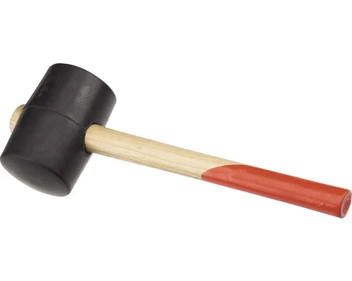 RUTHE Rubberen Hamer Zwart Maat 4 3 RUTHE Rubberen Hamer Zwart Maat 4