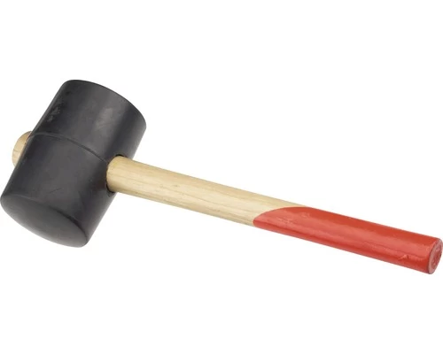 RUTHE Rubberen Hamer Zwart Maat 3 3 RUTHE Rubberen Hamer Zwart Maat 3