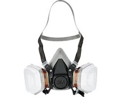 3M Verfspuitmasker 6002CN Met Vervangbare Patronen