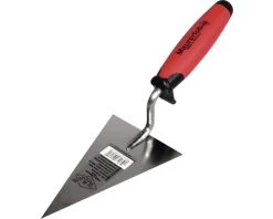 MAURERLOB Hollandse Pleistertroffel Puntig Softgrip Roestvrij Staal, 160 Mm