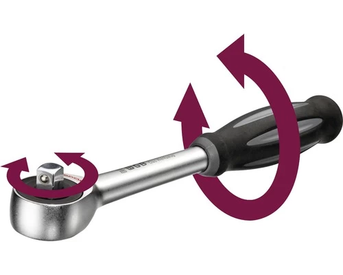 WGB Ratelsleutel Rotary 1/2" 3 WGB Ratelsleutel Rotary 1/2"