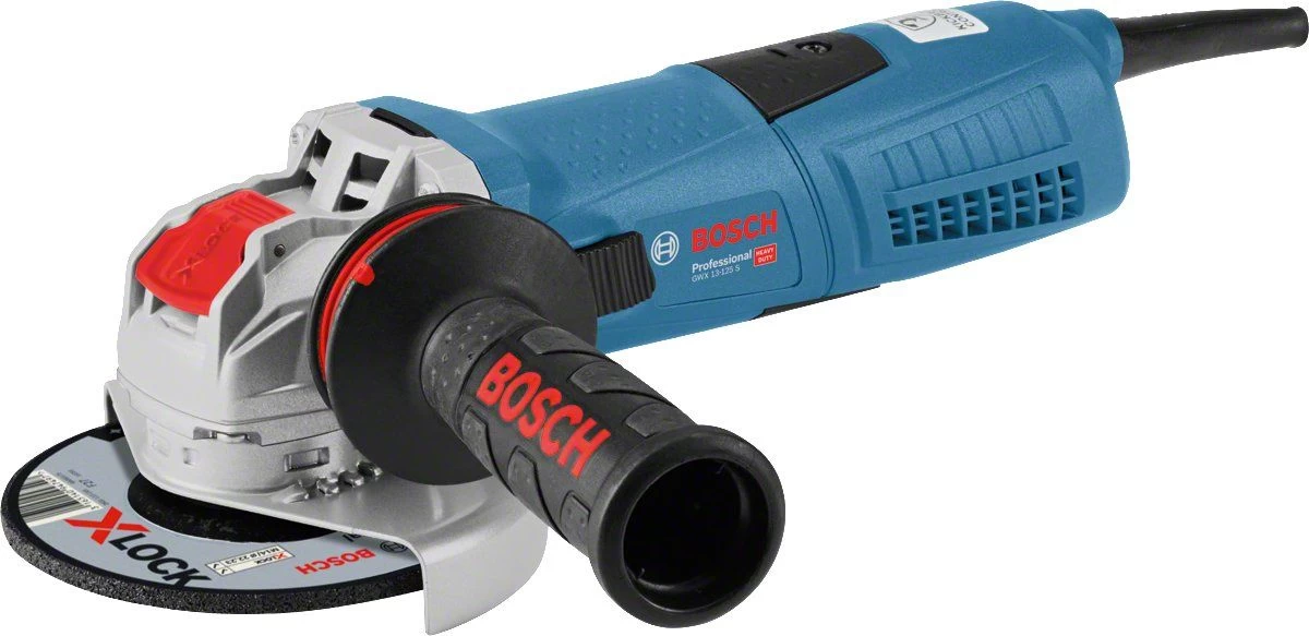 Bosch GWX 13-125 S X-LOCK Haakse Slijper - 1300W - 125mm - Variabel - Softstart - 06017B6002 2 Bosch GWX 13-125 S X-LOCK Haakse Slijper - 1300W - 125mm - Variabel - Softstart - 06017B6002